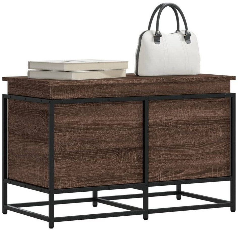 vidaXL Aufbewahrungsbox mit Deckel Eichen-Optik 80x40x51,5cm (848803)