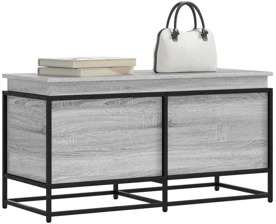 vidaXL Aufbewahrungsbox mit Deckel Grau Sonoma 100x40x51,5cm (848807)