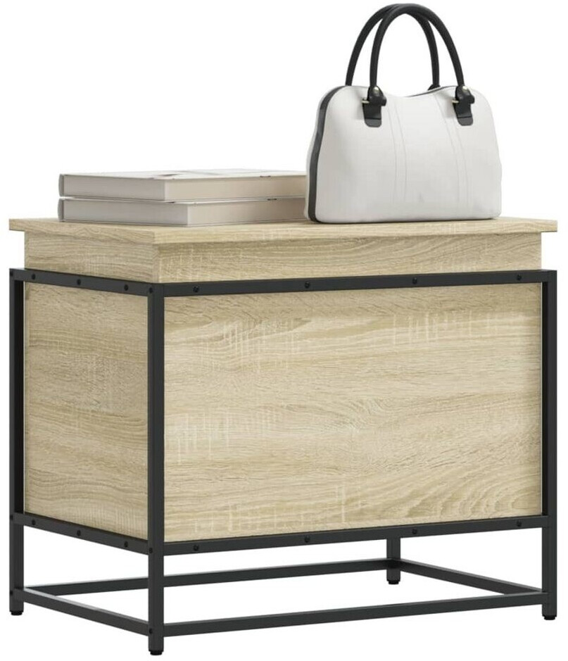 vidaXL Aufbewahrungsbox mit Deckel Sonoma 60x40x51,5cm Holzwerkstoff (848795)