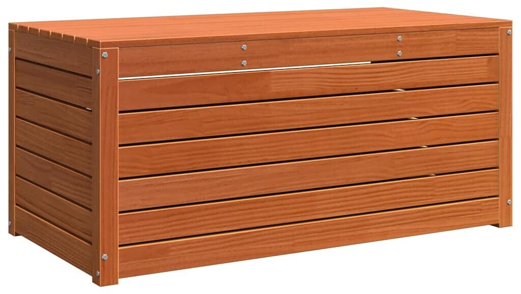 vidaXL Gartenlagerbox mit Speicher Wachsbraun 101x50.5x46.5cm (865398)
