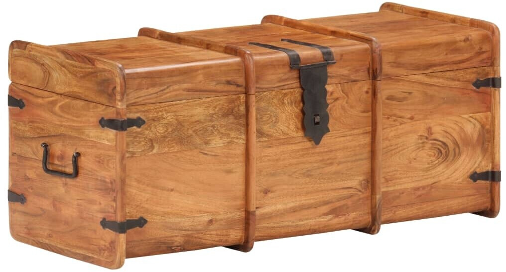 vidaXL Truhe 90x40x40cm Massivholz Akazie (289643)