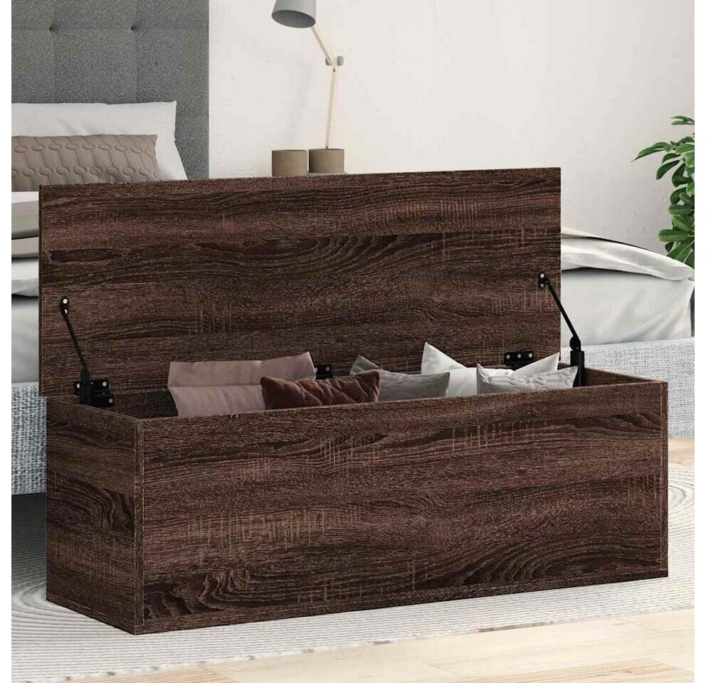 vidaXL Truhe Braun Eichen-Optik 102x35x35cm Holzwerkstoff (840694)