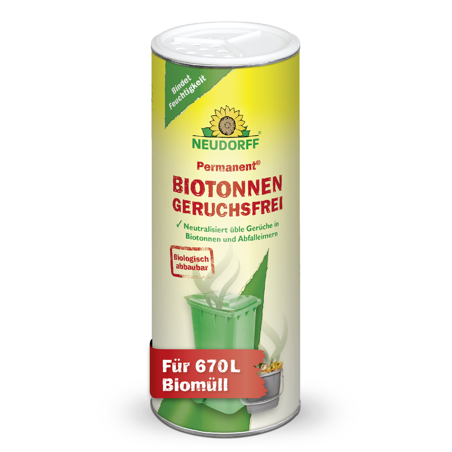 Neudorff Neudorff Permanent Biotonnen Geruchsfrei 500 g für 670l - Product image 1 of 7