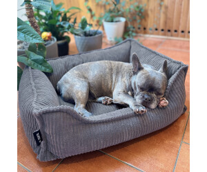 4L Textil Hugo orthopdisches Hundebett Cord Premium-Line dunkelgrau 80x60  cm ab 79  | Vergleiche 2 Angebote auf idealo.de