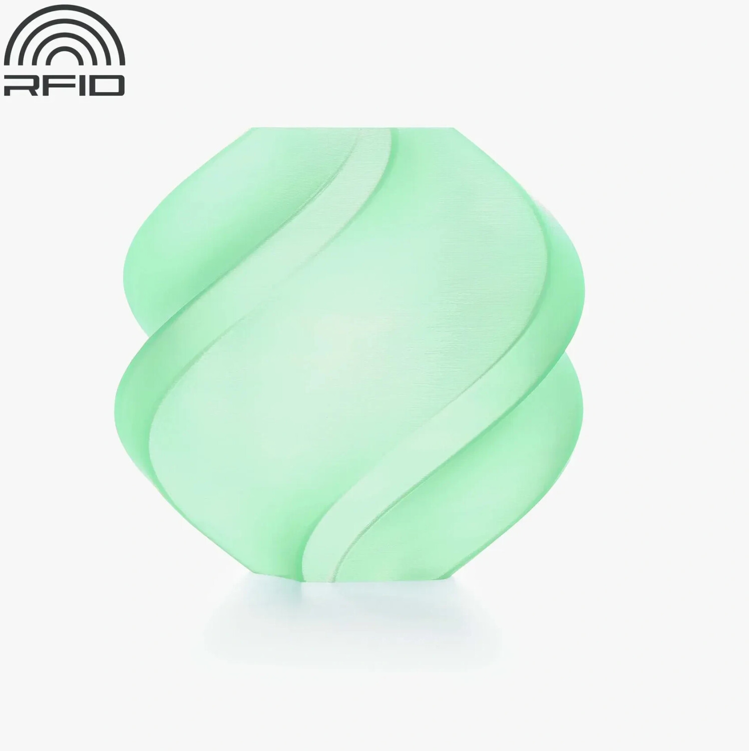Bambu Lab PLA Translucent Light Jade Spule