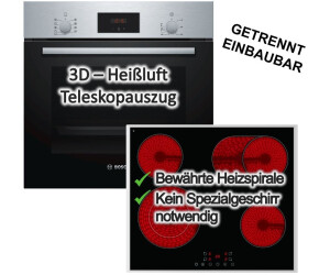 Bosch HBF114ES0 + PKM EB-C4-2KBTCG