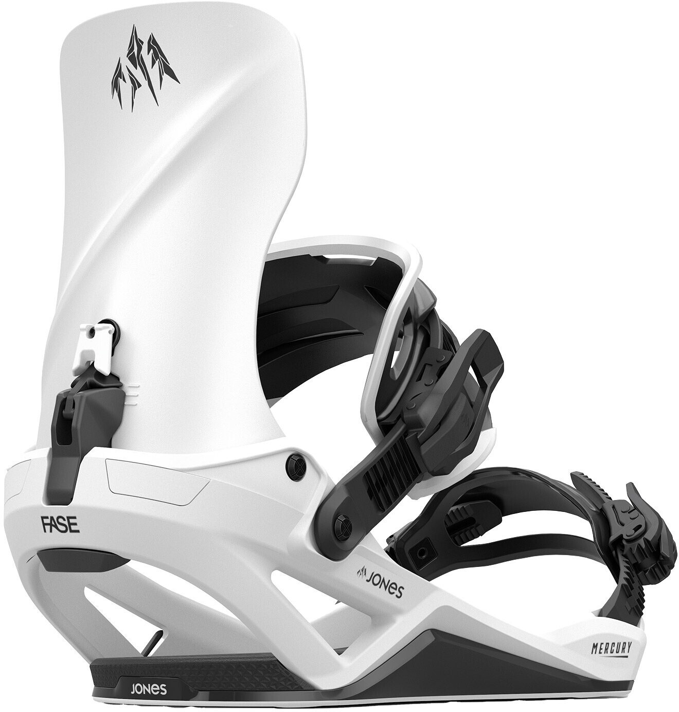 Jones Snowboards MERCURY FASE Bindings 2027 cloud white