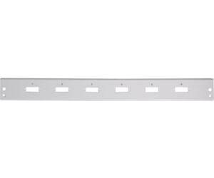 EFB-Elektronik Frontblende 6 x SC Duplex/LC Quad horizontal grau (VSB-FP-6SC-D-H)