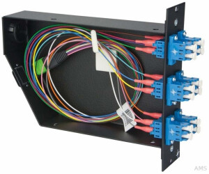 Telegärtner FanOut-Modul 6xLC D SM blau OS2 H02050F4131