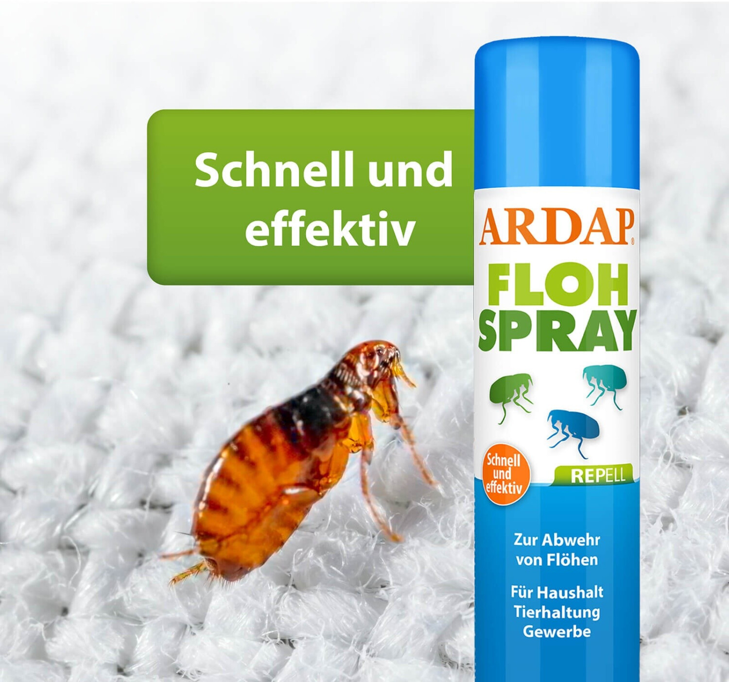ARDAP ARDAP Repell Flohspray Indoor 750 ml - side view