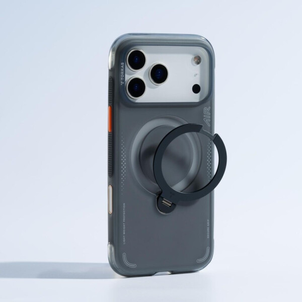 Torras Ostand Q3 Air (Apple iPhone 17 Pro) Smartphone Hülle Schwarz, Bild 16