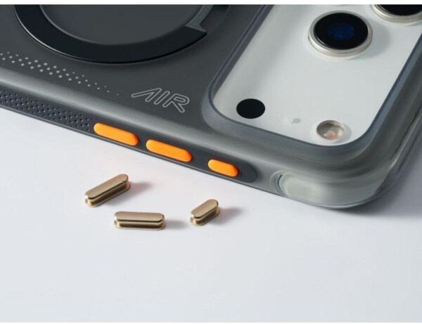 Torras Ostand Q3 Air (Apple iPhone 17 Pro) Smartphone Hülle Schwarz, Bild 9