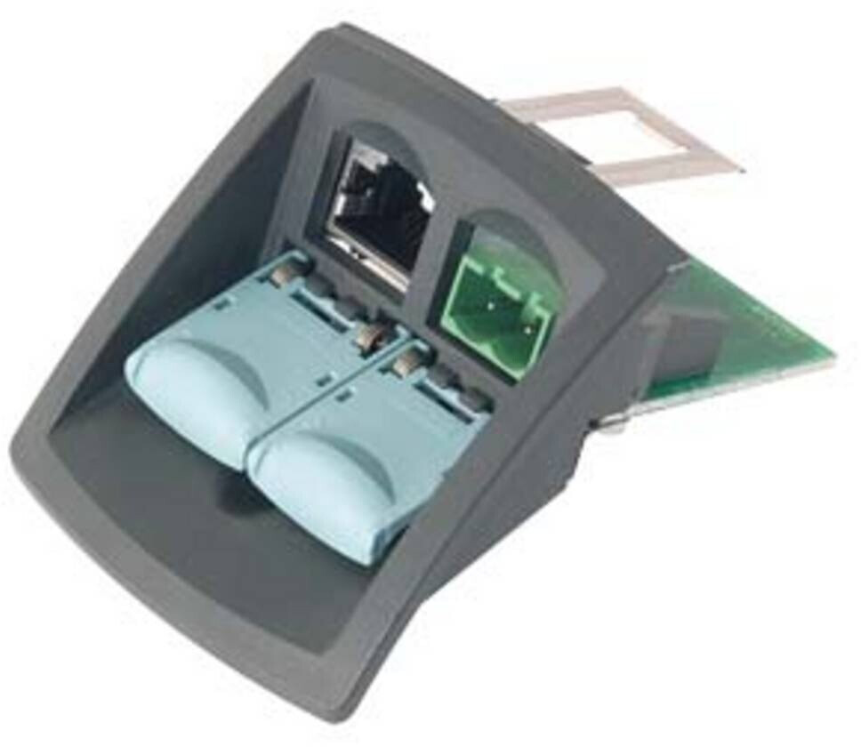 Siemens FC RJ45 Outlet Einsatz f.Basismodul 6GK19011BK000AA1 VE4