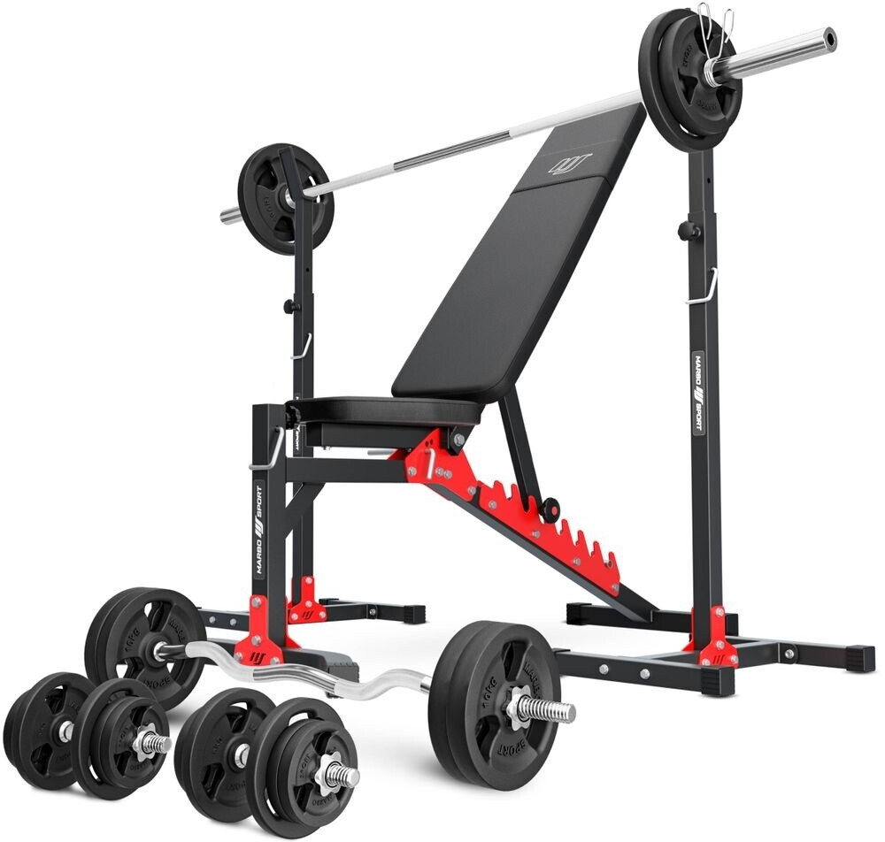 Marbo Sport Exercise Bench (MH19_141KG_KIER 2.0) black