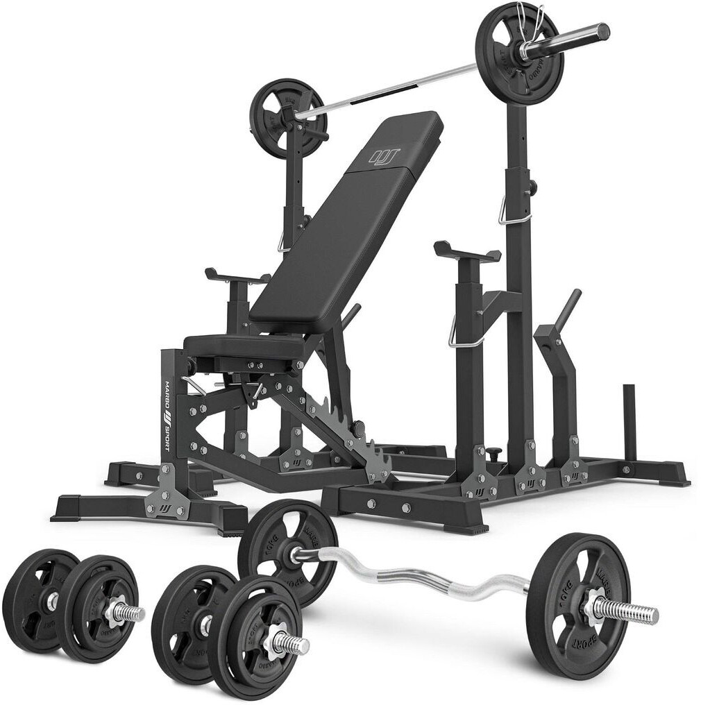Marbo Sport Exercise Bench (MS11_2.0_83KG_G) black