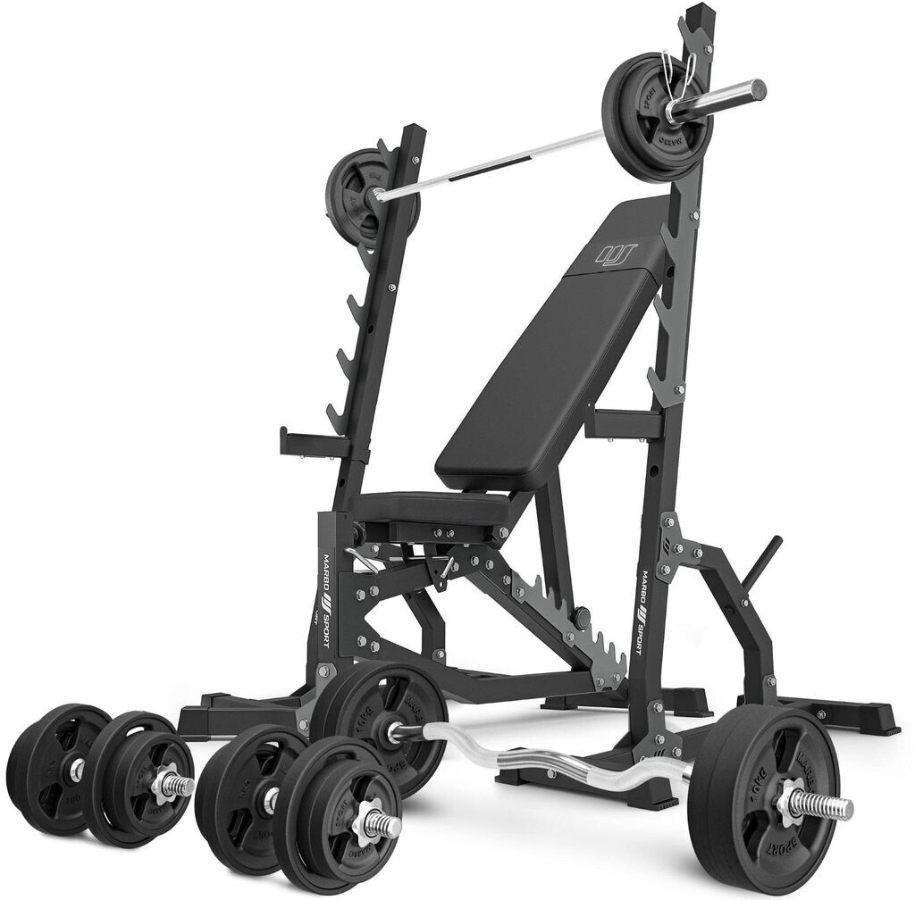 Marbo Sport Exercise Bench (MS8_2.0_113KG_G) black