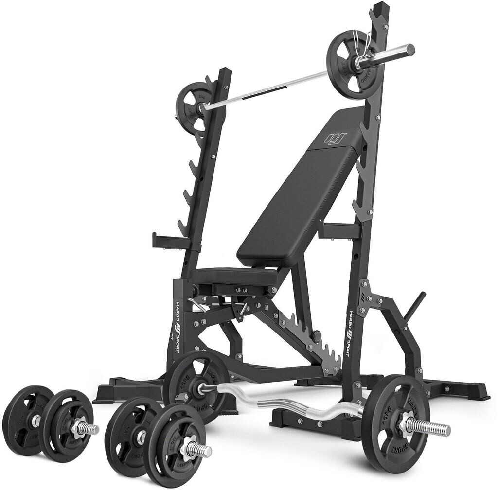 Marbo Sport Exercise Bench (MS8_2.0_83KG) black