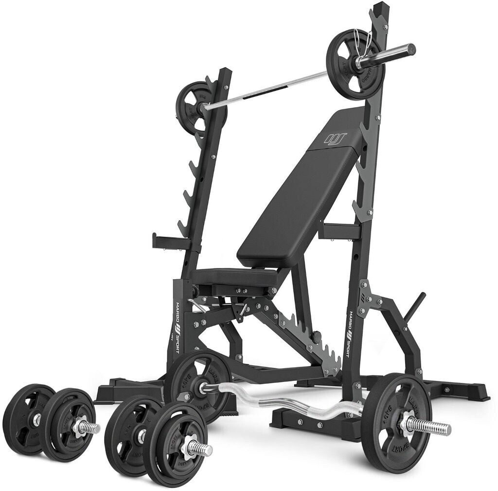 Marbo Sport Exercise Bench (MS8_2.0_83KG_G) black