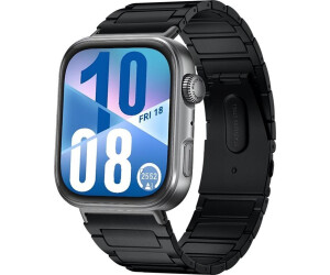 Strap-it Titan Armband passend für Huawei Watch Fit 3 (schwarz)