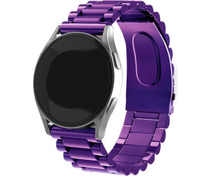 Strap-it Sport Stahlarmband passend für Samsung Gear (Lila)