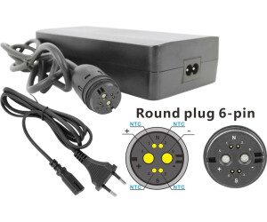 Power Smart 42V 4A Akkuladegerät mit Rosenberger-Stecker für 31649-01 / Impulse 2 / CAN / 16,75Ah