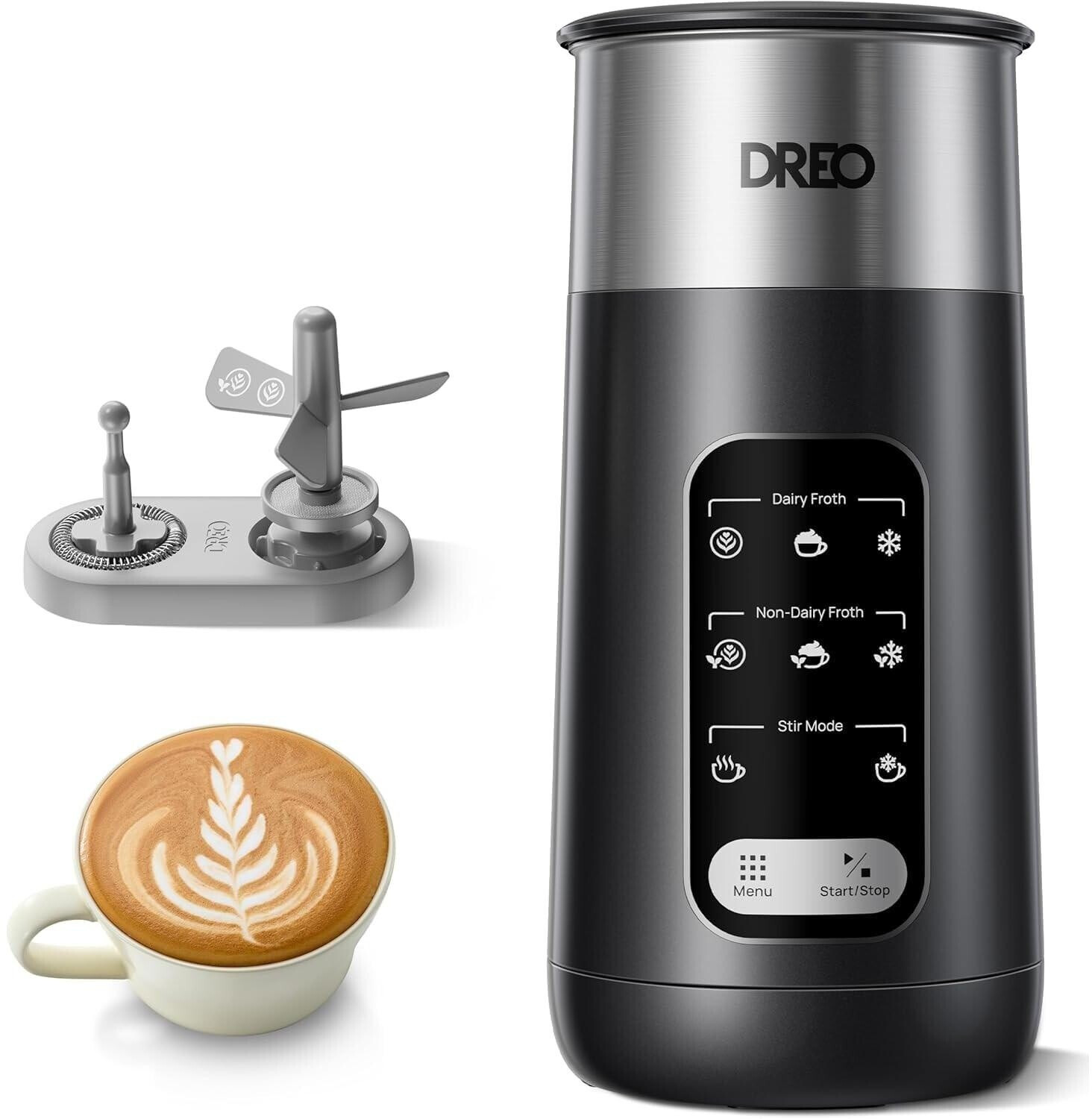 Dreo Dreo DR-KMF002 Black - side view