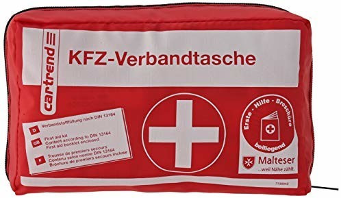 Cartrend Verbandtasche mit Klettband Rot ab 6,99 €
