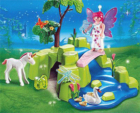 Photos - Toy Car Playmobil Fairy Garden Compact Set  (4148)