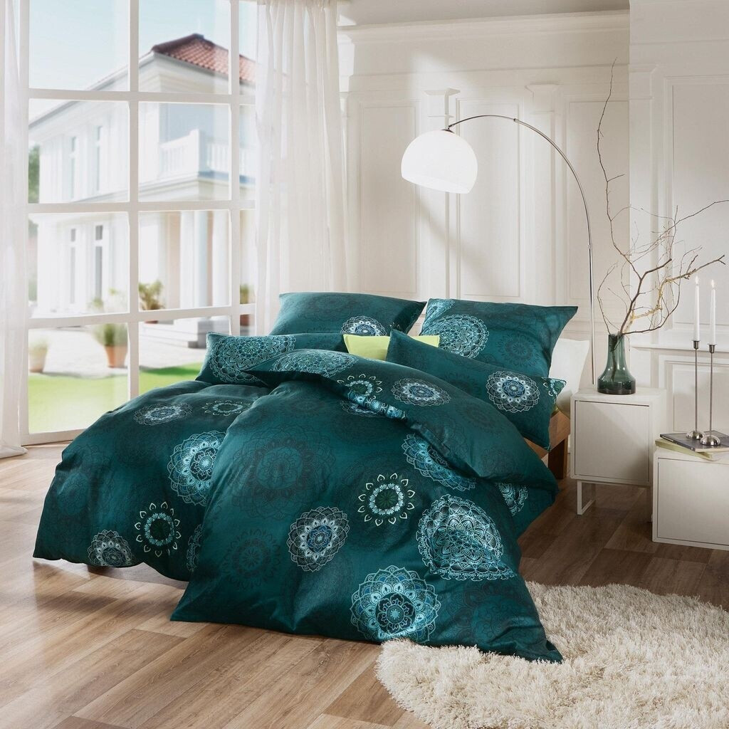 Erwin Müller Single-Jersey Bettwäsche 155x200 cm (80x80 cm) petrol ab 79,95 € (Oktober 2026)
