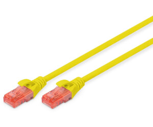 Digitus CAT 6 U-UTP Patchkabel Cu LSZH AWG 26/7 Länge 1 m Farbe Gelb (DK-1617-010/Y)