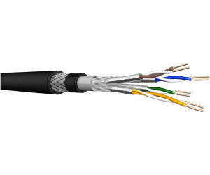 Draka UC900 SS23 C7 (L)HQ2Y BK 4P S/FTP AWG23 SWB 60062472-T1000 (1 m)