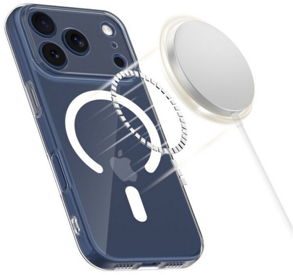 Tech-Protect FlexAir Hybrid Hülle Kompatibel mit iPhone 17 Pro Max transparent Magnetring, Bild 2