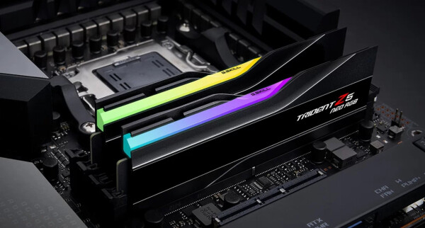 G.Skill Trident Z5 Neo RGB 256GB Kit DDR5-6000 CL32 (F5-6000J3244G64GX4-TZ5NR), Bild 2