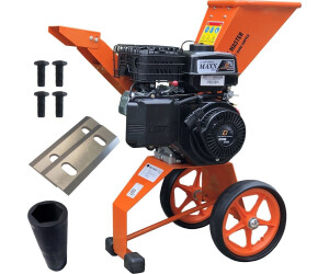 Forest Master Benzin Häcksler 6 PS 208ccm 4-Takt inkl. Messer Nuss und Schrauben