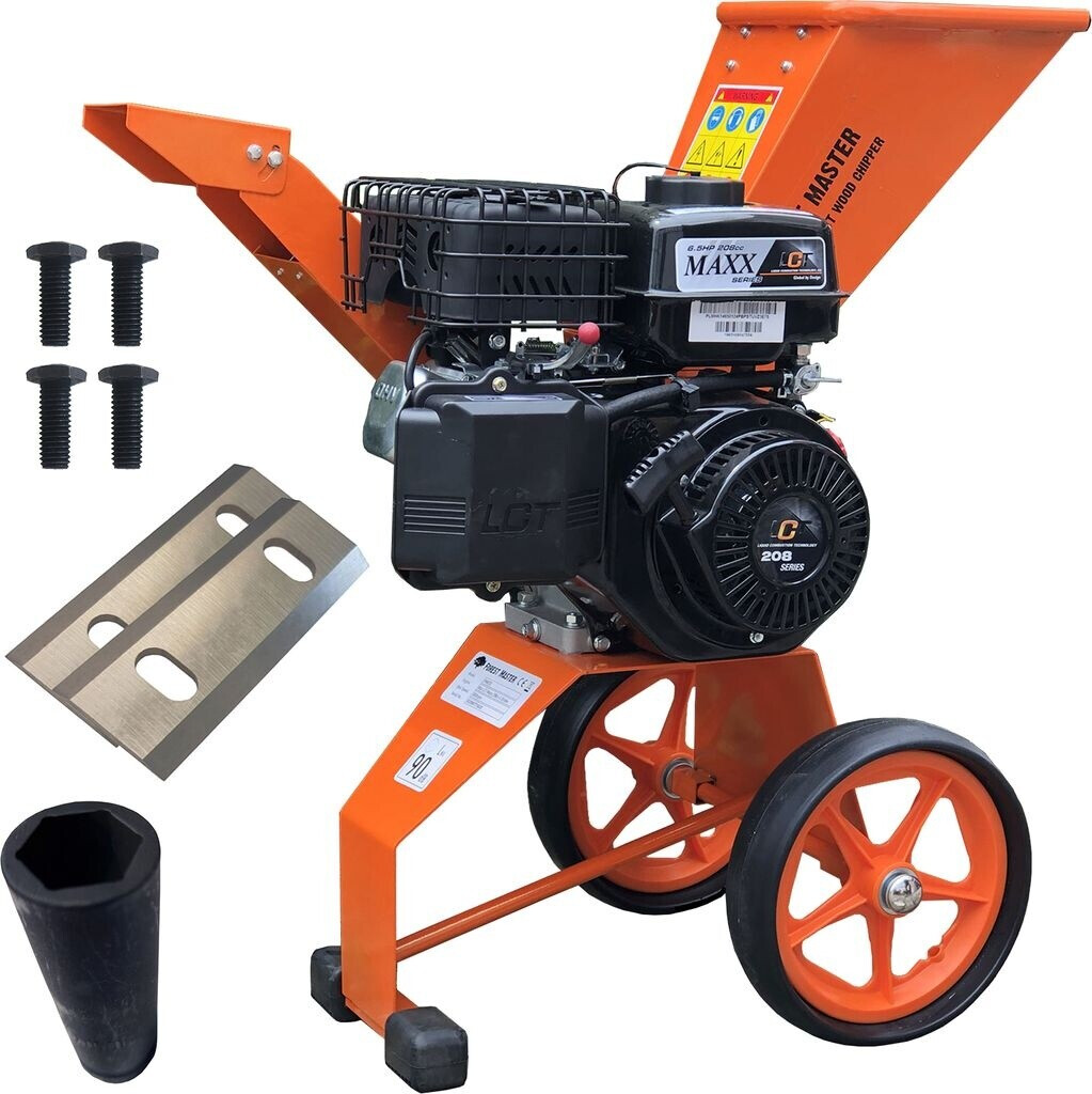 Forest Forest Master Gasoline shredder 6 hp 208 cc 4-stroke incl. blade nut and bolts - Product image 1 of 11