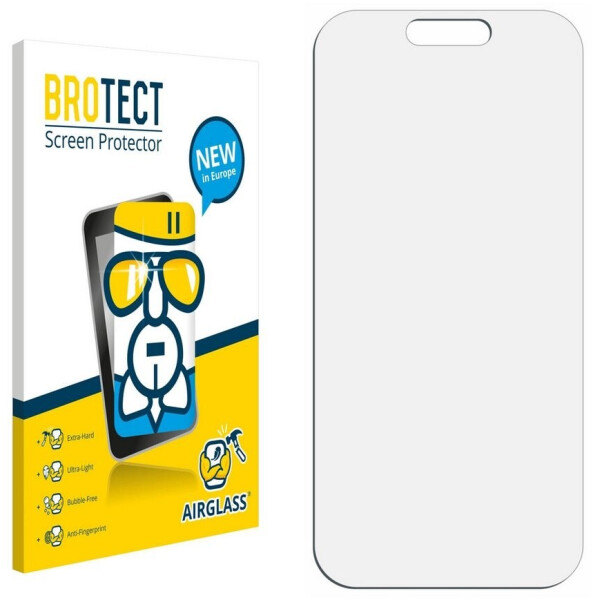 BROTECT Folie für Apple iPhone 16 Pro, Schutzfolie Glas Panzer Display Schutz klar, 66.74 cm x 148.87 cm x 0.35 mm, Bild 3
