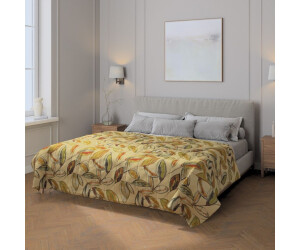 Dekoria Tagesdecke mit Streifen-Steppung, beige-braun-grün, Intenso Premium (144-83) 130x210 ab 158,90 € (Oktober 2026)
