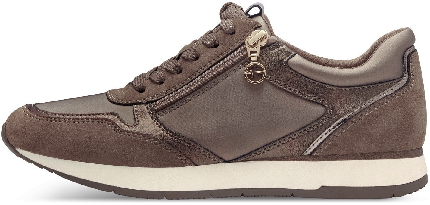 Tamaris 1-23618-42 Damessneakers, wit leer., 37 EU Tamaris 1-23618-42 Damessneakers, wit leer., 37 EU