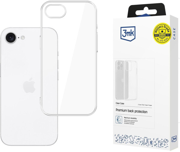 3mk Hülle Clear transparent für Apple iPhone 16e, Bild 5