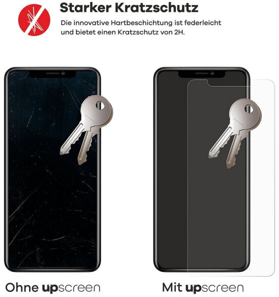 upscreen Schutzfolie für Apple iPhone 17, Displayschutz Schutz Folie Klar Transparent, Bild 5