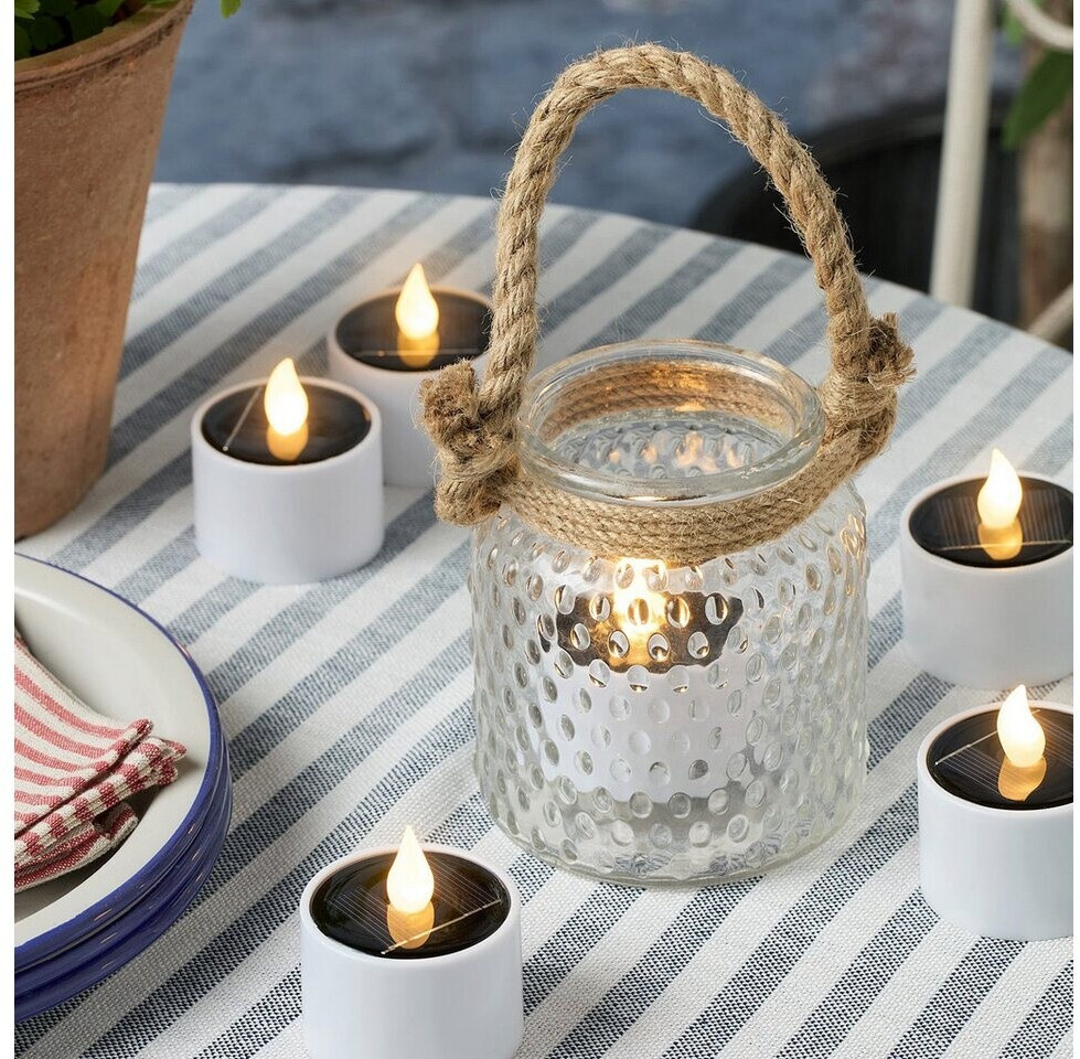 Lights4fun LED-Kerze 6er Set Solar LED Teelichter ab 24,99 € (Oktober 2026)