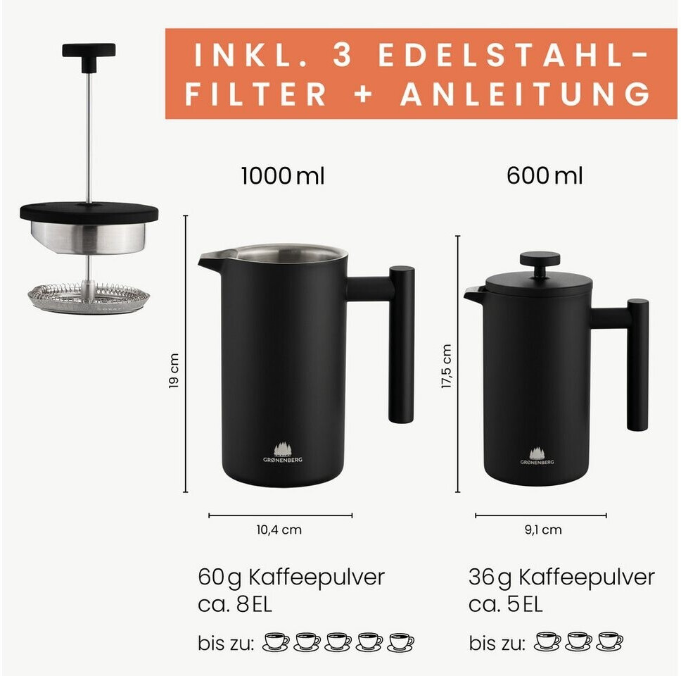 Groenenberg Groenenberg GR042 French Press 600ml - view 6