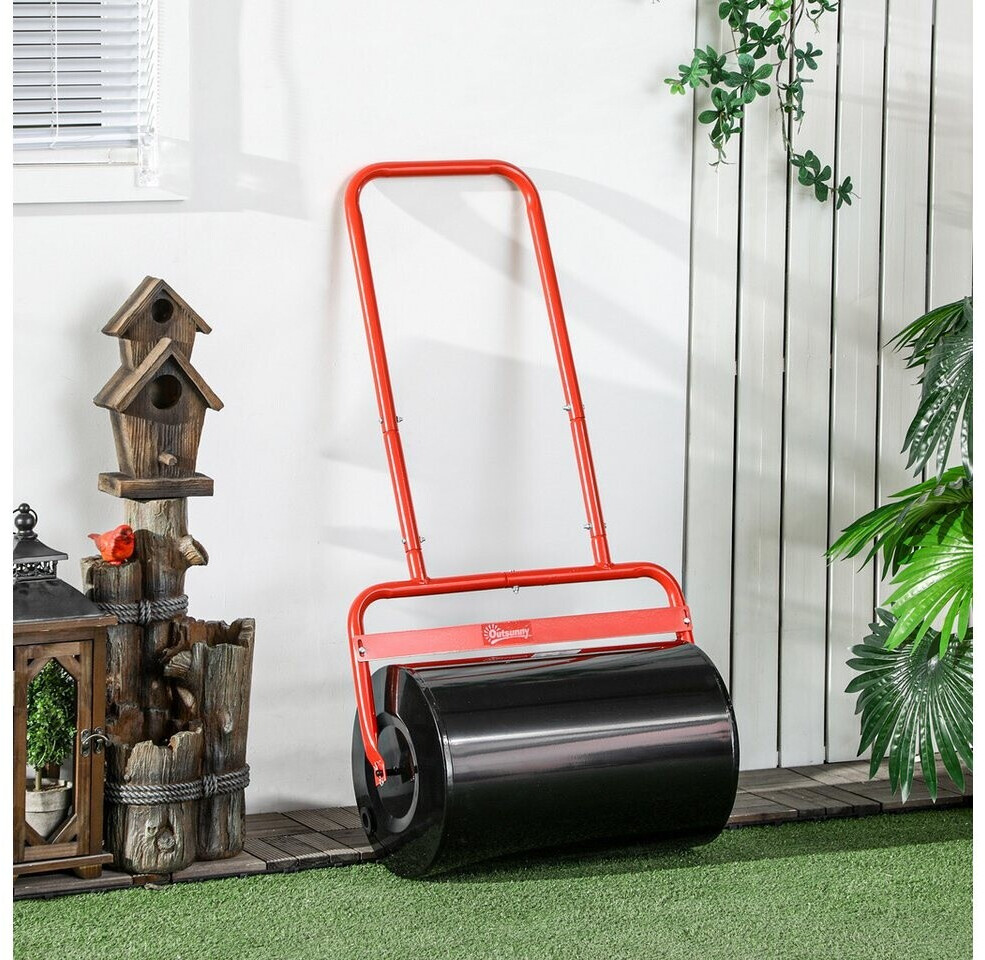 Outsunny Rasenwalze 50cm Rot (DE845-343BK0441)