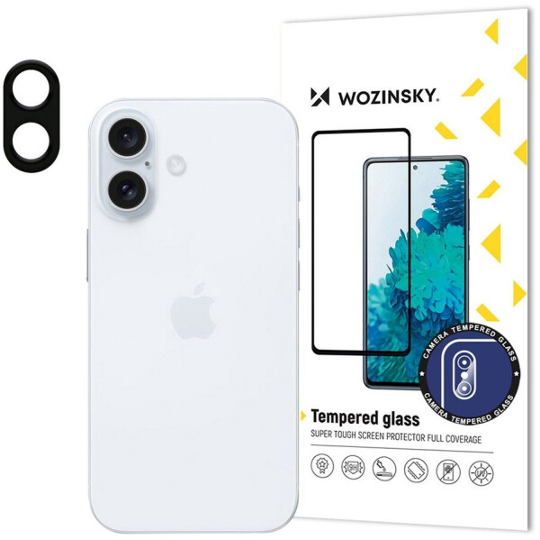 Wozinsky Full Camera Glass 9H Tempered Glass For iPhone 16 Plus Camera
