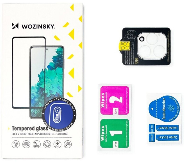 Wozinsky Full Camera Glass 9H Tempered Glass For iPhone 16 Plus Camera, Bild 3