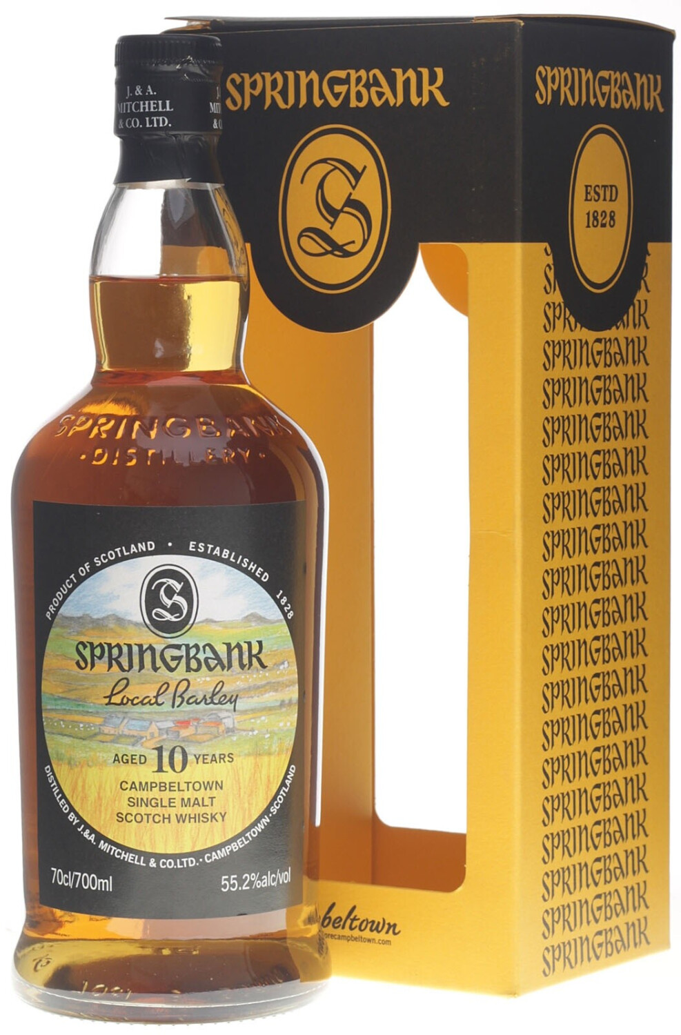 SPRINGBANK Local Barley 10年 700ml 55.2% Springbank Local Barley 10 Year Old | Whisky Discovery Australia