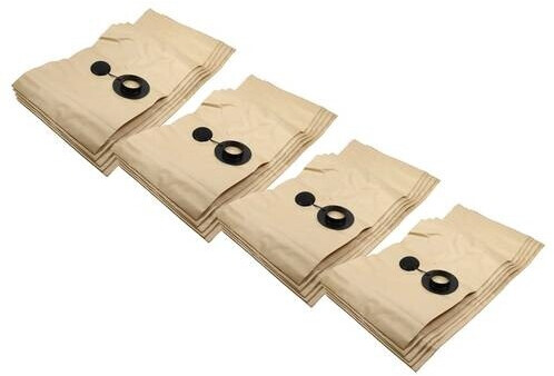 vhbw 20x Filtersack Ersatz für Festool 483143, FIS-SR 5/6 für Absauggerät - 29,7cm x 99,6cm Sandfarben