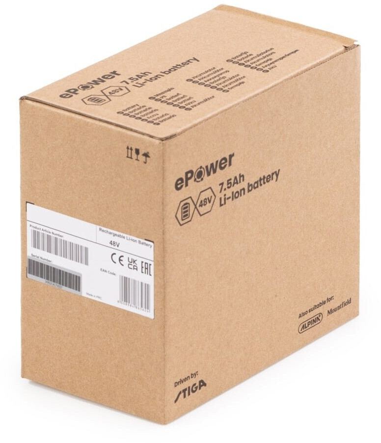 Stiga Stiga E 475 - side view