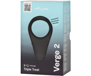 We-Vibe Verge 2 Vibrationsring Schwarz ab 84.15  | Vergleiche 4 Angebote  auf idealo.de