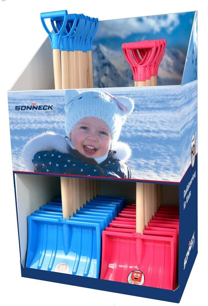Sonneck Sonneck 472000 Children's Maxi snow shovel made of plastic, clearing width 245 mm - back view